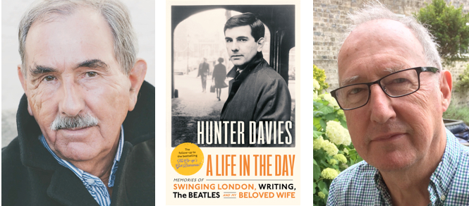 Hunter Davis, bookcover and Roger Bolton - Chiswick Book Festival