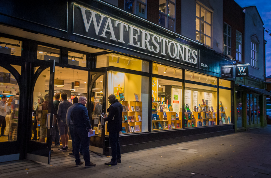 Chiswick Book Festival venue Waterstones, 220-226 Chiswick High Road, Chiswick, London W4 1PD