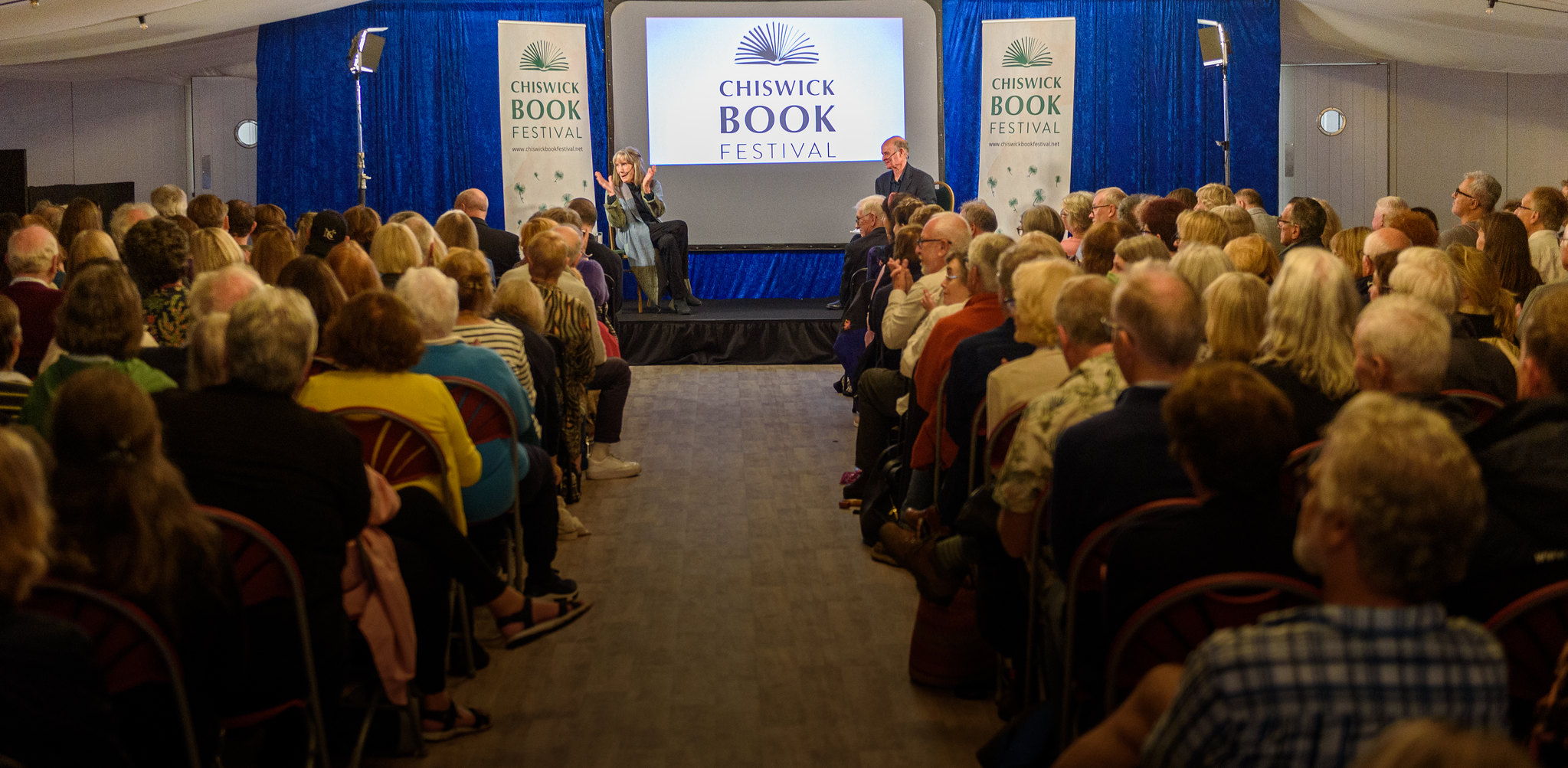 Eileen Atkins At Chiswick House - Chiswick Book Festival