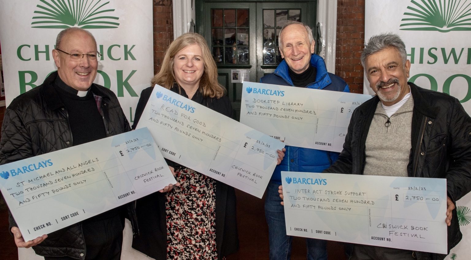 Festival Donates £11,000 To Charities And The Church - Chiswick Book ...