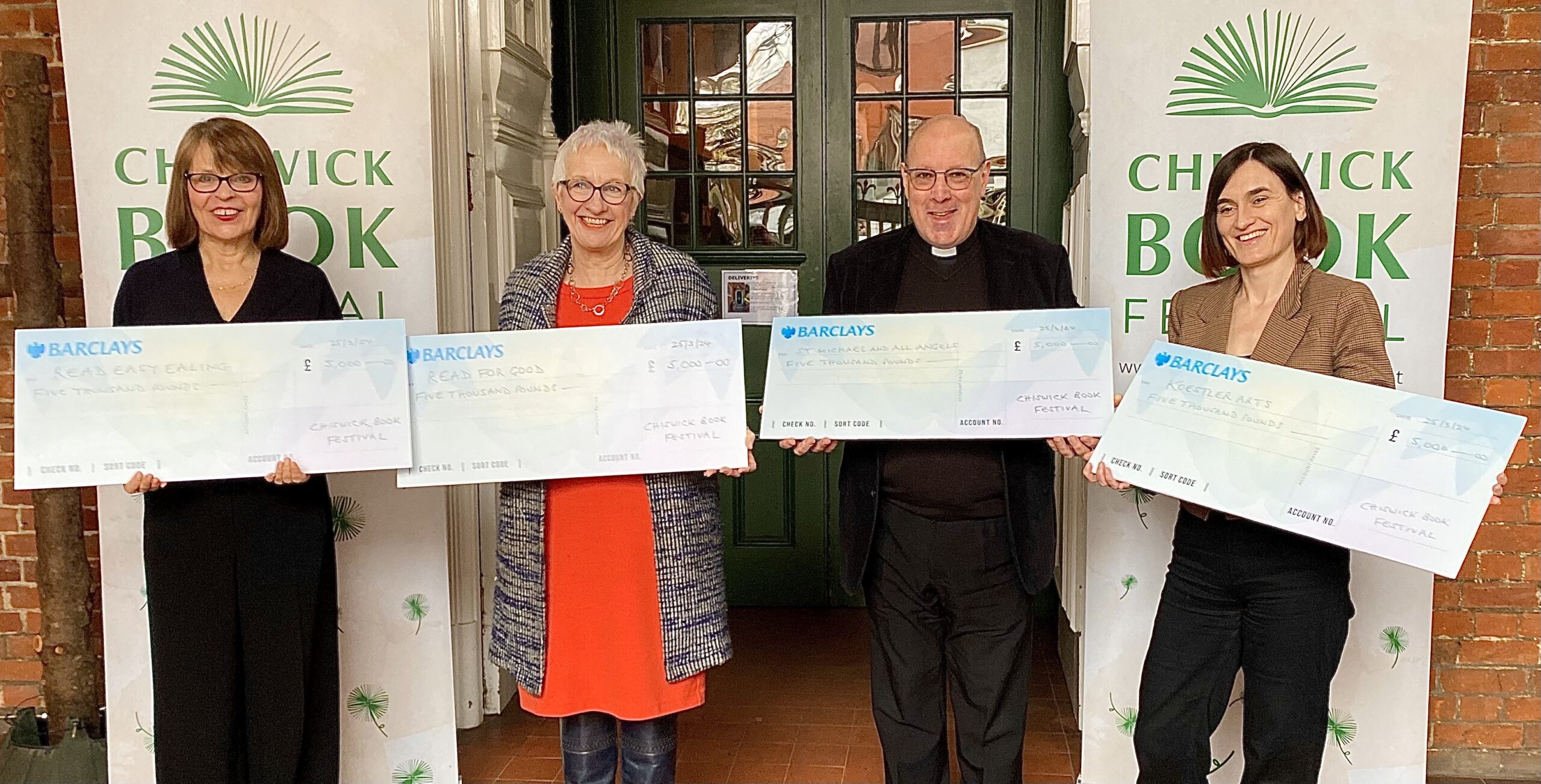 Festival Donates £20,000 To Charities And The Church - Chiswick Book ...