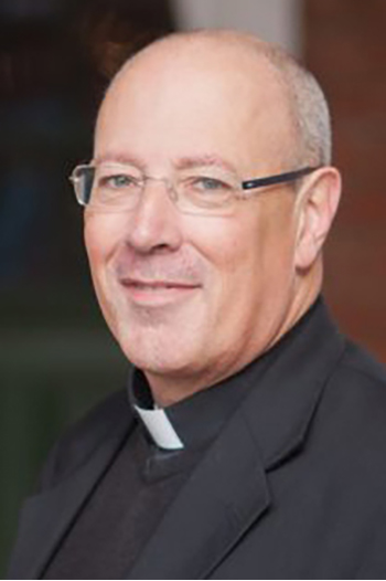 Father Kevin Morris is one of the session chairs at the 2024 Chiswick Book Festival